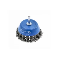 HÖGERT HT7D706 Elülső kefe csapszeggel 75 mm, rozsdamentes acélhuzal 0,5 mm