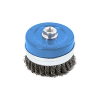 HÖGERT HT7D738 Tárcsakefe 100 mm, M14, acélhuzal 0,5 mm