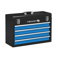 HÖGERT HT7G075 Konzolos szerszámos doboz 4 fiókkal
