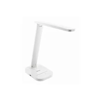 GTV LB-GAL8W-00-DEC Gale asztali lámpa, 8 W, 550 lm, AC220-240 V, 5-CCT, 10 fokozatú fényerőszabályozás, PF>0,5, RA>80, fehér
