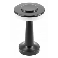 GTV LB-MON3W-10-DEC Lámpa Asztali Monum, 3W, 200lm, DC 5V, 1A,3000 K, 3 fokozatú fényerő, akkumulátor 1800 mAh, fekete