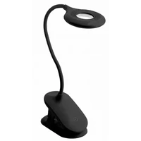 GTV LB-RIN4W-10-DEC RINGO Lámpa Asztali RINGO, 4W, 200lm.DC5V, 1A, 3000K-6000K, 3-CCT, bat.1200 mAh, Ra>80, fényerő-szabályozás, fekete