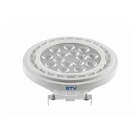 GTV LD-AR111NW13W40-00 LED FÉNYFORRÁS, A-G, AR111, 4000K, G53, 12,5W, DC12V, 40°, 1250lm, fehér