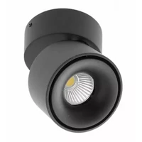 GTV LD-BNC8WOC-NB BIANCO LED lámpatest, 8W,680lm,AC220-240V,50/60Hz,PF>0,9,Ra≥80,IP20,IK06,36°,4000K,kerek,fekete