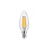 GTV LD-C35FLE6-40 LED FÉNYFORRÁS, FILAMENT, AG, C35, 4000K, E14, 5,8W, AC220-240V, 360°, 640lm, 50mA