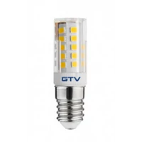 GTV LD-E14P35W-30 LED izzó 3,5W, E14, SMD 2835, meleg fehér, AC220-240V, sugárzási szög 360°, 320lm, 38mA, 3000K