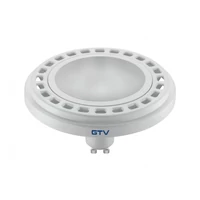 GTV LD-ES11115-30 LED fényforrás, AR111/ES111, 12W, GU10, 850 lm, AC220-240V, 50-60Hz, 120°, 104mA, 3000K, fehér, m.w., 65mm