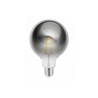GTV LD-G125FPE8-30 LED FÉNYFORRÁS, FILAMENT GREY, A-G, G125, 2700K, E27, 8,0W, AC220-240V, 360°, 720lm, 70mA