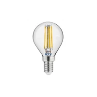 GTV LD-G45FL4-30 LED FÉNYFORRÁS, FILAMENT, G45, MELEG FEHÉR, E14, 4W, AC220-240V/ 50-60Hz, RA>80, FÉNYSZÖG