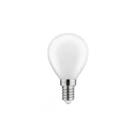 GTV LD-G45FL4M-30 LED izzó, FROSTED FILAMENT, G45,3000K,E14,4W,400lm,AC220-240V/50-60Hz, RA>80,360°