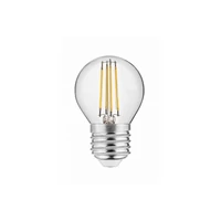 GTV LD-G45FLE2EM-30 LED FÉNYFORRÁS, FILAMENT, A-G, G45, 3000K, E27, 2,0W, AC220-240V, 360°, 200lm, 22mA