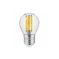 GTV LD-G45FLE6-40 LED FÉNYFORRÁS, FILAMENT, AG, G45, 4000K, E27, 5,8W, AC220-240V, 360°, 640lm, 50mA