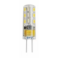 GTV LD-G4SI15-32 LED IZZÓ, SMD 3014, SZILIKON, MELEG FEHÉR, G4, 2W, 360° FÉNYSZÖG, DC12V, 140 lm,