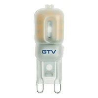 GTV LD-G93W24-32 LED IZZÓ, SMD 2835, MŰANYAG, MELEG FEHÉR, G9, 3W, AC220-240V, 360° FÉNYSZÖG, 240lm, 33mA, 3