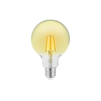 GTV LD-G95FEV4-30 LED FÉNYFORRÁS, FILAMENT VINTAGE, A-G, G95, 3000K, E27, 4,0W, AC220-240V, 360°, 300lm, 44mA