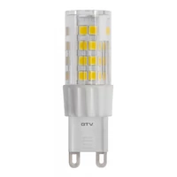 GTV LD-G9P5W0-40 LED FÉNYFORRÁS, SMD 2835, NEUTRAL WHITE G9, 5W, AC220-240V, 360° FÉNYSZÖG, 420lm, 43mA, 4