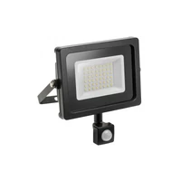 GTV LD-INEXT20W-64 iNEXT LED-es reflektor mozgásérzékelővel 20W 1600lm, PF>0,9, RA>80, IP65, 120°, 6400K, fekete test