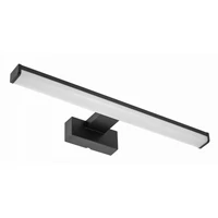 GTV LD-KAT400-10 Led lámpatest Catania 400mm,8W,AC220-240V,50/60Hz,4000K,IP44,RA >80.640lm,fekete