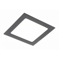 GTV LD-MAW13W-NBP-10 MATIS PLUS LED lámpatest, mélysugárzó, 13W, fekete, 4000K, 1020lm, AC220-240V, hornyos, IP20, 120°