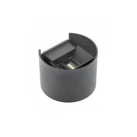 GTV LD-MISS7WOS-NB Lámpa LED MISSOURI-O, 7W, 540lm, AC220-240V, 50/60 Hz, PF> 0.5, Ra≥80, IP54, IK08,4000K, kerek, szürke