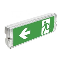 GTV LD-SAHER3-DUO LED vészhelyzeti lámpatest SAHER-3 LED DUO, 3W, 300lm, AC220-240V, 50-60Hz, IP65, 3h, 6400K