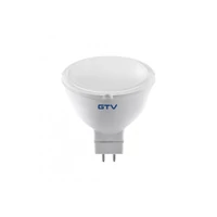 GTV LD-SM4016-64 LED izzó 4W, MR16, SMD 2835, hideg fehér, DC12V sugárzási szög 120°, 300lm