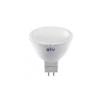 GTV LD-SM6016-30 LED izzó 6W, MR16, SMD 2835, meleg fehér, DC12V, sugárzási szög 120°, 420lm