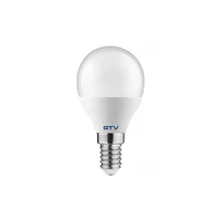 GTV LD-SMB45B-80 LED FÉNYFORRÁS, B45, SMD 2835, MELEG FEHÉR, E14, 8W, AC220-240V, 160° FÉNYSZÖG, 700 lm,