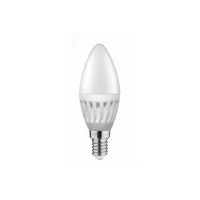 GTV LD-SMDC37-10 LED FÉNYFORRÁS, KERÁMIA, A-G, C37, 3000K, E14, 10.0W, AC180-250V, 160°, 1000lm, 80mA