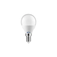 GTV LD-SMNB45B-80 LED izzó, B45, SMD 2835, 4000K, E14, 8W, AC220-240V, sugárzási szög 160°, 700 lm, 70mA
