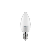 GTV LD-SMNGC30B-60 LED izzó, C30, SMD 2835, 4000K, E14, 6W, AC220-240V, sugárzási szög 160°, 470 lm, 52 mA