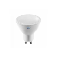 GTV LD-SPCGU10-7W LED fényforrás szabályozható,7W,560lm,GU10,3000K,AC220-240V/50-60Hz,RA>80,PF>0,5120°,61mA