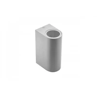 GTV LD-TIAGOGU10D-01 Homlokzati lámpatest kétirányú, TIAGO, GU10, MAX. 2x35W, IP54, AC220-240V, 50/60Hz, inox