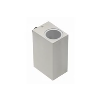 GTV LD-TIAGOGU10D-01KW Homlokzati lámpatest kétirányú,TIAGO KW,GU10,MAX.2x35W,IP54,AC220-240V,50/60Hz,inox