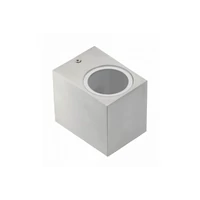 GTV LD-TIAGOGU10J-01KW Homlokzati korlát egyirányú,TIAGO KW,GU10,MAX.35W,IP54,AC220-240V,50/60Hz,inox