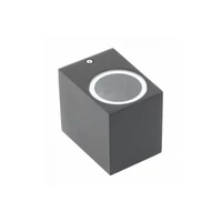 GTV LD-TIAGOGU10J-20KW Homlokzati korlát egyirányú,TIAGO KW,GU10,MAX.35W,IP54,AC220-240V,50/60Hz,fekete
