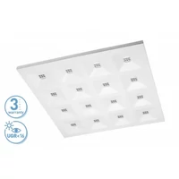 GTV LD-TIG34W60-NB LED panel TIGER 34W,4000K, 4800lm,AC220-240V,50/60Hz,PF>0,9,IP40,IK08,nyalábszög75°,4000K,UGR<16,fehér, süllyesztett/függesztett beépítés