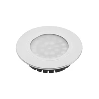 GTV LD-TR24ZB-53 Lámpatest TREVI 230V, 4W, IP20/IP44, hideg fehér, alumínium, kábel 150mm