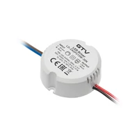 GTV LD-ZASPU15W-30N A LED Tápegység LED 12V, 15W, IP20, 100mm kábellel