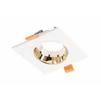 GTV OP-ARIKW-13 Mennyezeti spotlámpa ARIES IP20, négyzet alakú, fehér/arany