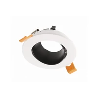 GTV OP-ARIOK-11 Mennyezeti spotlámpa ARIES, IP20, φ 90*30mm, kerek, fehér/fekete