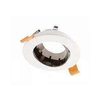 GTV OP-ARIOK-22 Mennyezeti spotlámpa ARIES, IP20, φ 90*30mm, kerek, fehér/fekete-króm