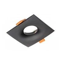 GTV OP-AURKWC-00 Mennyezeti spot lámpatest AURORA, IP20, négyzet alakú, fekete