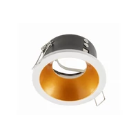 GTV OP-ELVAOBM-13 Mennyezeti spot lámpatest ELVA, IP54, kerek, Ø85x45mm, fehér / réz