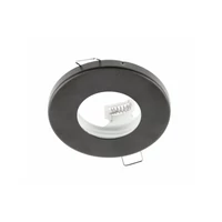 GTV OP-MAROK-00 MAREA süllyesztett mennyezeti spotlámpa, IP54/IP20 kerek, fekete