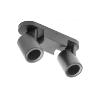 GTV OS-BLND50W2-00 Mennyezeti lámpatest BLINK II, max. 250V, 50/60 Hz, GU10, max. 20W*2, IP20, kettős, fekete