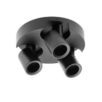 GTV OS-BLND50W3-00 Mennyezeti lámpatest BLINK II, max. 250V, 50/60 Hz, GU10, max. 20W*3 GU10, IP20, hármas, fekete