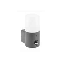 GTV OS-COR0UAP-30 Kerti lámpatest CORTA-AU PIR, E27, MAX.25W, IP44, AC220-240V, 50-60Hz, lámpatest, felső, grafit