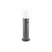 GTV OS-CORP40P-30 Kerti lámpatest CORTA-P PIR 40, E27, MAX.25W, IP44, AC220-240V, 50-60Hz, oszlopos, grafit