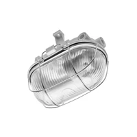 GTV OS-KAM060-00 Válaszfaltartó SANGUESA KAM, max 40W, E27, AC220-240V, 50-60Hz, IP54, ABS/üveg/fém rács, fehér ház